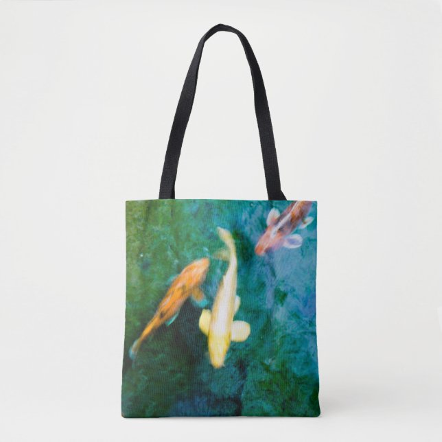 Bolsa Tote Peixe Koi (Frente)