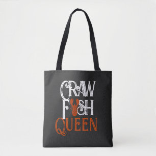 Bolsa Tote Peixe-lama Retro Rainha do Mar