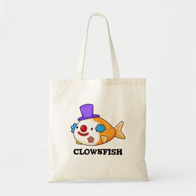 Bolsa Tote Peixe-Palha Engraçado Peixe-Aranha (Frente)