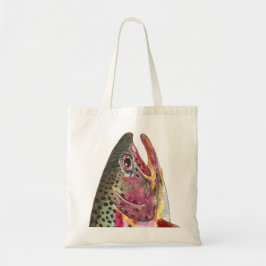 Bolsa Tote Peixe-Truta Arco-Íris