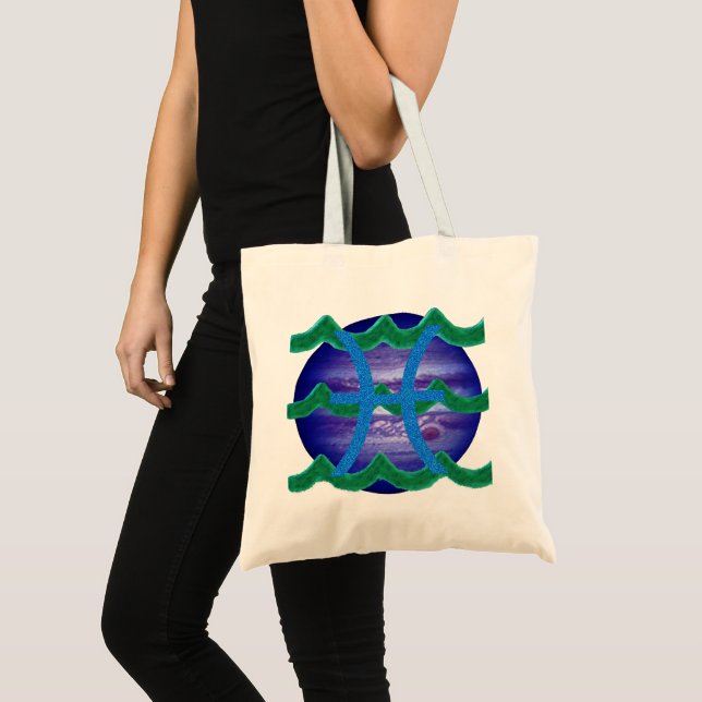 Bolsa Tote Peixes (Frente (produto))