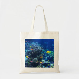 Bolsa Tote Peixes Tropicais Amarelos