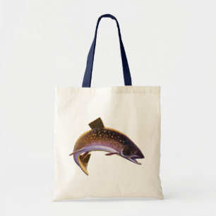 Bolsa Tote Peixes Vintage, Pescadores De Pesca Desportiva