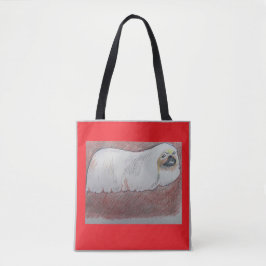 Bolsa Tote Pekingese Book Bag