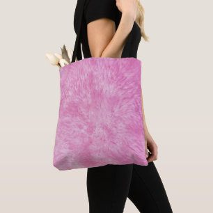 Bolsa Tote Peles cor-de-rosa Frenzy