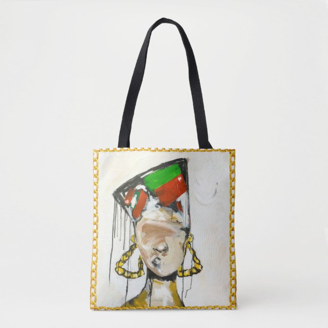 Bolsa Tote Pelo caminho, garota (Frente)