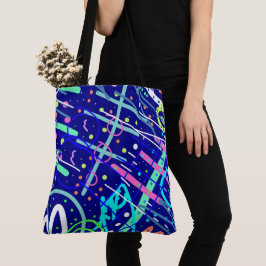Bolsa Tote Pelo Céu Noturno