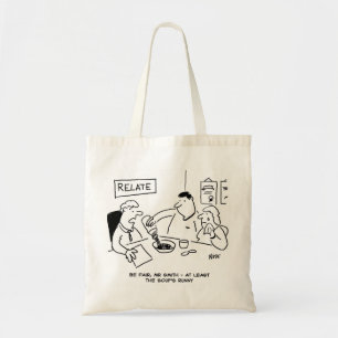 Bolsa Tote Pelo menos a sopa está escorrendo