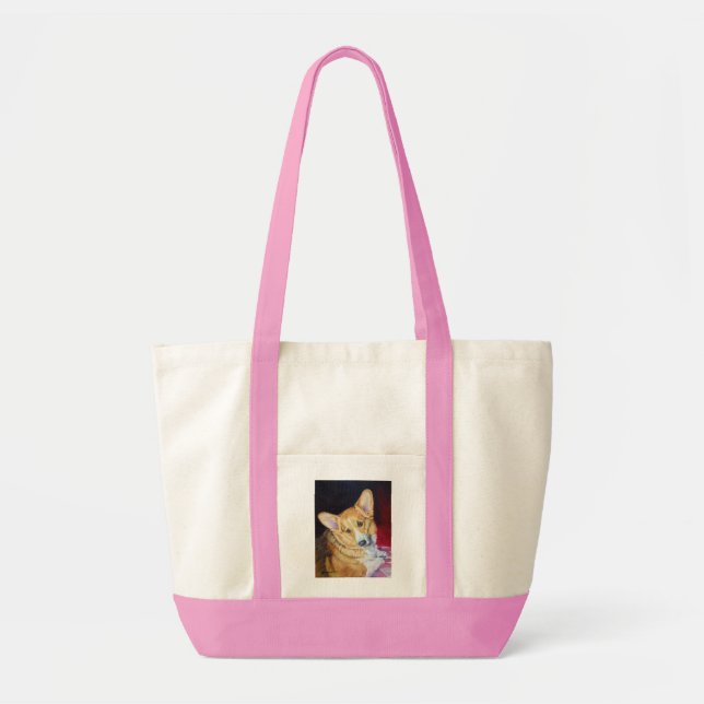 Bolsa Tote Pembroke Welsh Corgi Tote Bag (Frente)