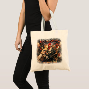 Bolsa Tote Pena de Aço – Turnê Mundial de 1982 Heavy Metal