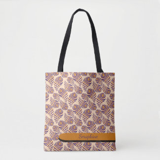 Bolsa Tote Pena de Pavão Boho