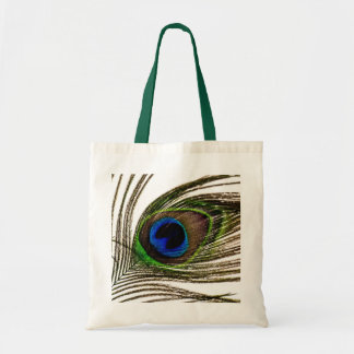 Bolsa Tote Pena do pavão