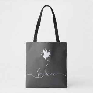 Bolsa Tote Penas de Porcos Caindo