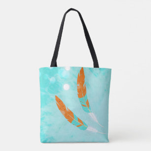 Bolsa Tote Penas etéreas
