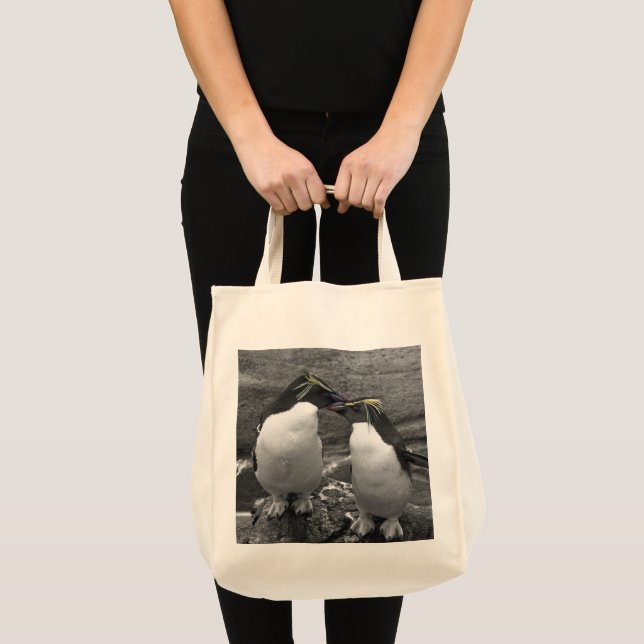 Bolsa Tote Penguin Colour Splash (Frente (produto))