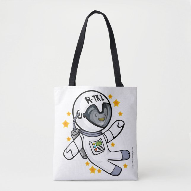 Bolsa Tote Penguináuta (Frente)
