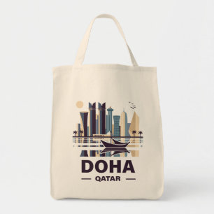 Bolsa Tote Península da Arábia Saudita de Doha