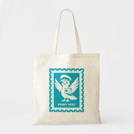 Bolsa Tote Penny Post Mascot Postage Stamp Design