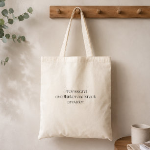 Bolsa Tote Pensador Excessivo Profissional e Provedor de Lanc