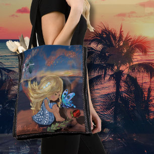 Bolsa Tote Pensando em você, Menina