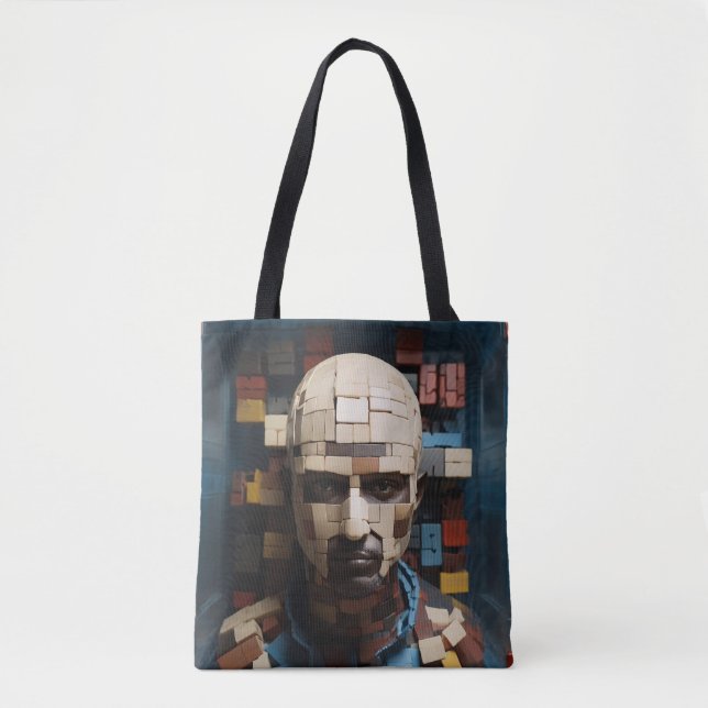 Bolsa Tote pensar dentro da caixa (Frente)