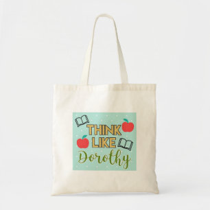Bolsa Tote Pense Como Dorothy, As Ouros