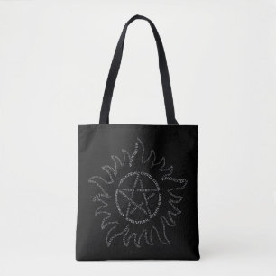 Bolsa Tote Pentagrama sobrenatural