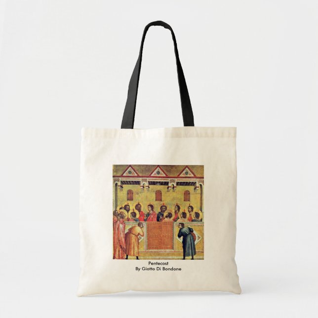 Bolsa Tote Pentecost por Giotto Di Bondone (Frente)