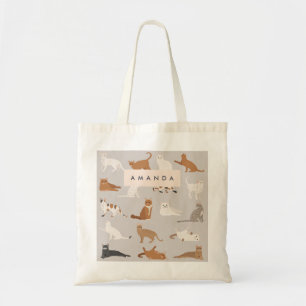 Bolsa Tote Pentes de Gato Encantados Monogramas