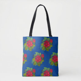 Bolsa Tote Peony Folk Floral