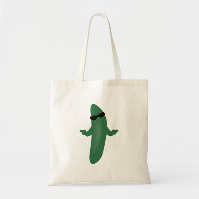 Bolsa Tote pepino legal (Frente)