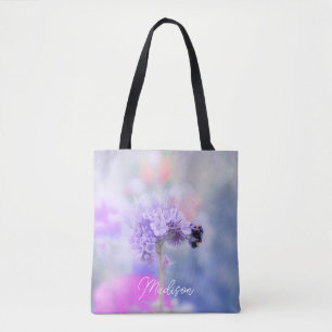 Bolsa Tote Pequena abelha personalizada