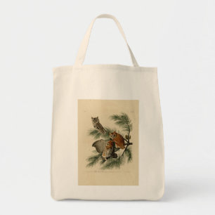 Bolsa Tote Pequena Coruja das Aves da América de Audubon