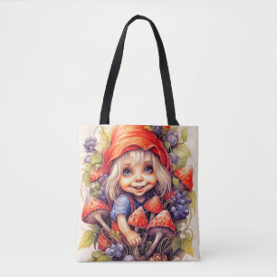 Bolsa Tote Pequena Garota da Fazenda Rural