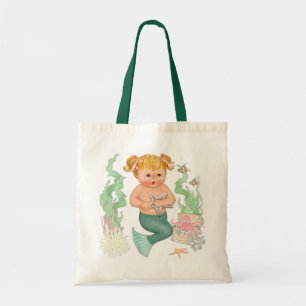 Bolsa Tote Pequena Sereia - Menina