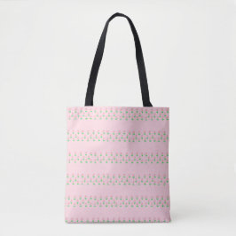 Bolsa Tote Pequenas Flores de Rosebud