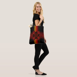 Bolsa Tote Pequenas tiras grandes com Arco