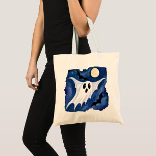 Bolsa Tote Pequeno Fantasma Assustador - Halloween 7 - Divers