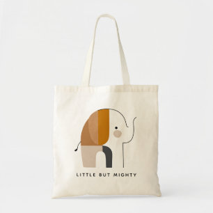 Bolsa Tote Pequeno, mas poderoso Elefante minimalista