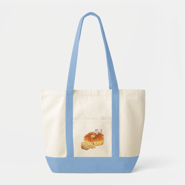 Bolsa Tote Pequeno pão de Gato e Noz ト Montバ グ (Frente)