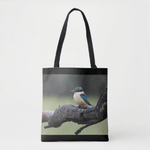 Bolsa Tote Pequeno Pássaro Kookaburra