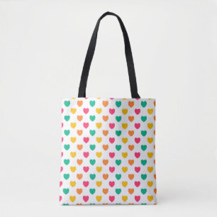 Bolsa Tote Pequenos Corações LH-06