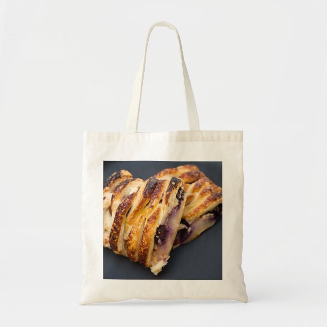 Bolsa Tote Pera e Morango Estrudel (Frente)