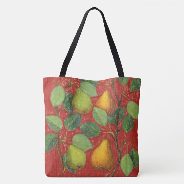 Bolsa Tote Peras italianas (Verso)