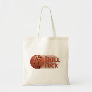 Bolsa Tote Perder Skill Ganhou Sorte de Basquete