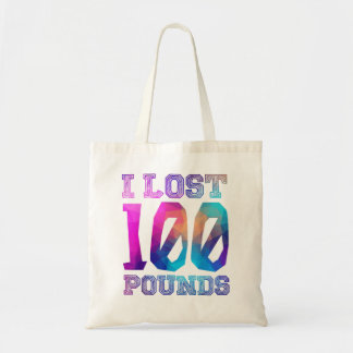 Bolsa Tote Perdi 100 Quilos - Anúncio De Perda De Peso Orgulh