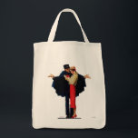Bolsa Tote Perdido em Paris<br><div class="desc">Artista: Norman Rockwell | dicionários,  França,  Francês,  Polícia,  viagem,  mulher</div>