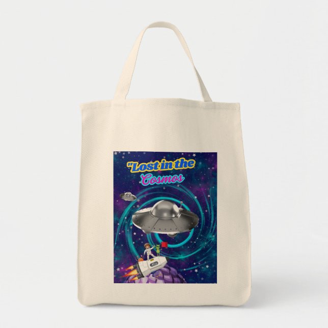BOLSA TOTE PERDIDO NO COSMOS (Frente)