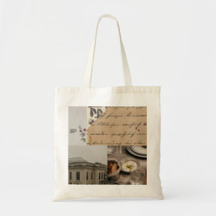 Bolsa Tote "Perdido nos Dias da Vintagem" Tote Bag estético