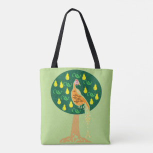 Bolsa Tote Perdiz em árvore